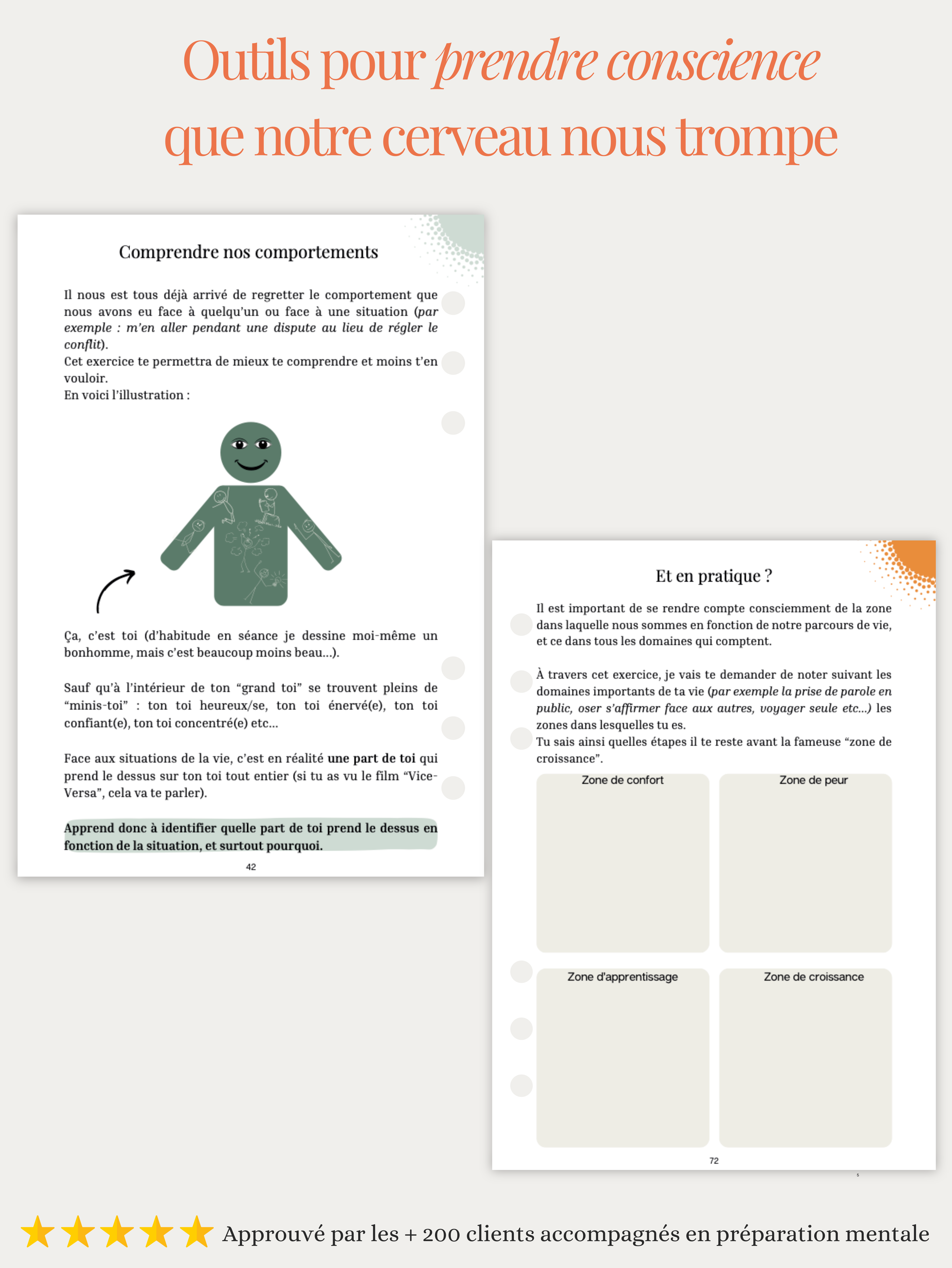 On comprend nos émotions, nos comportement, nos choix. On apprend