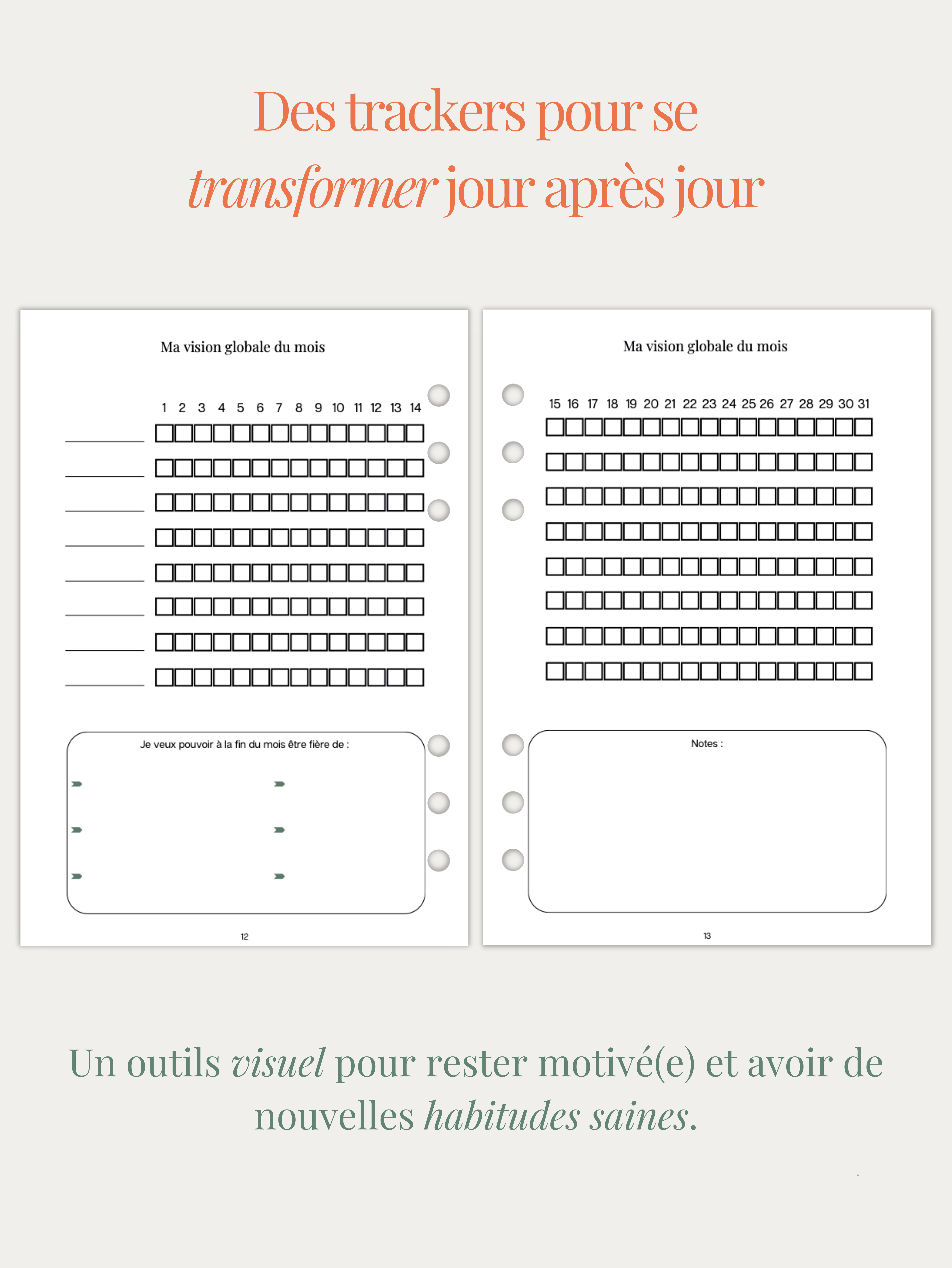 Agenda Préparation mentale