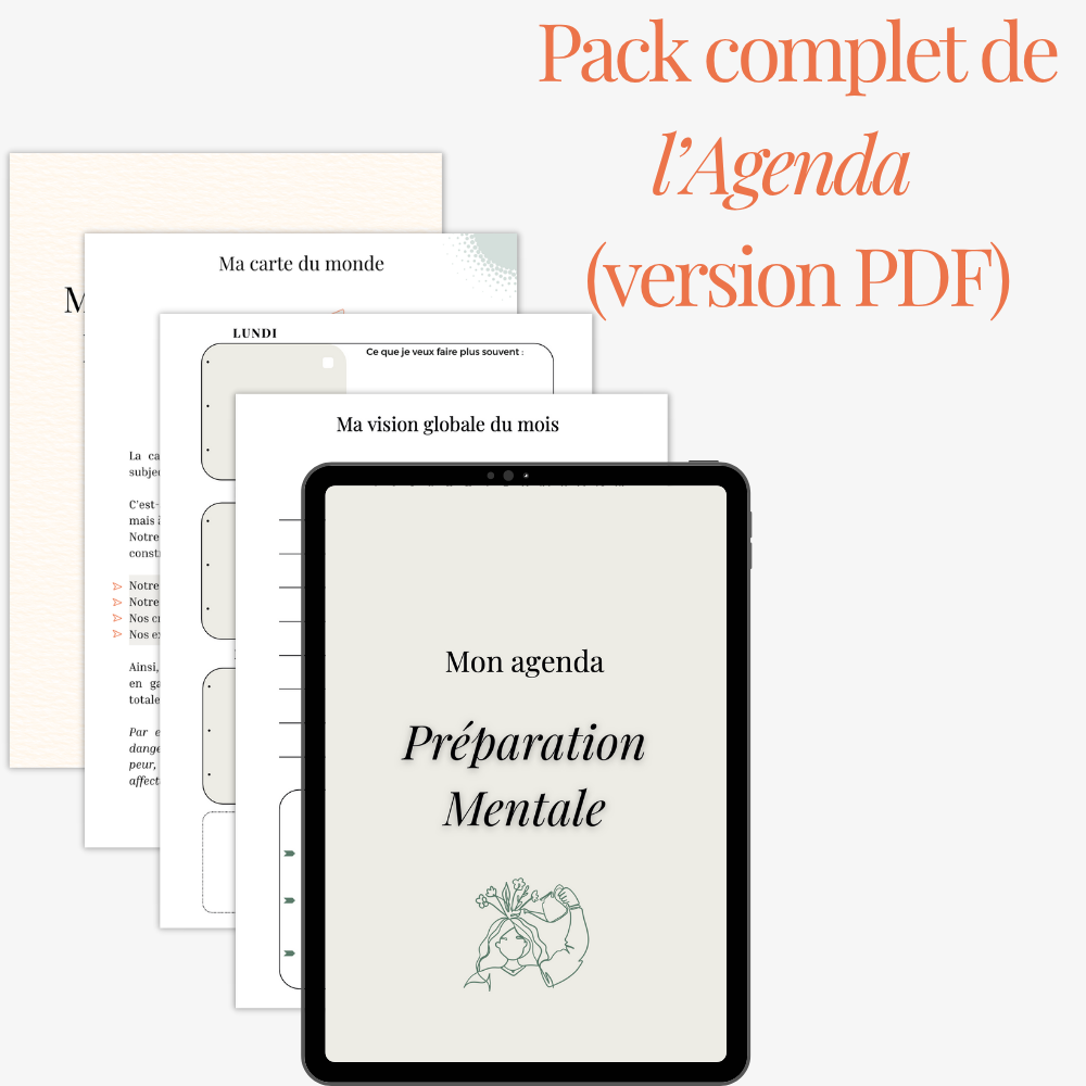 Agenda Mentale – Pack Complet 6 Mois PDF